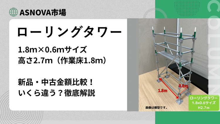 ローリングタワー　1.8ｍ×0.6ｍ