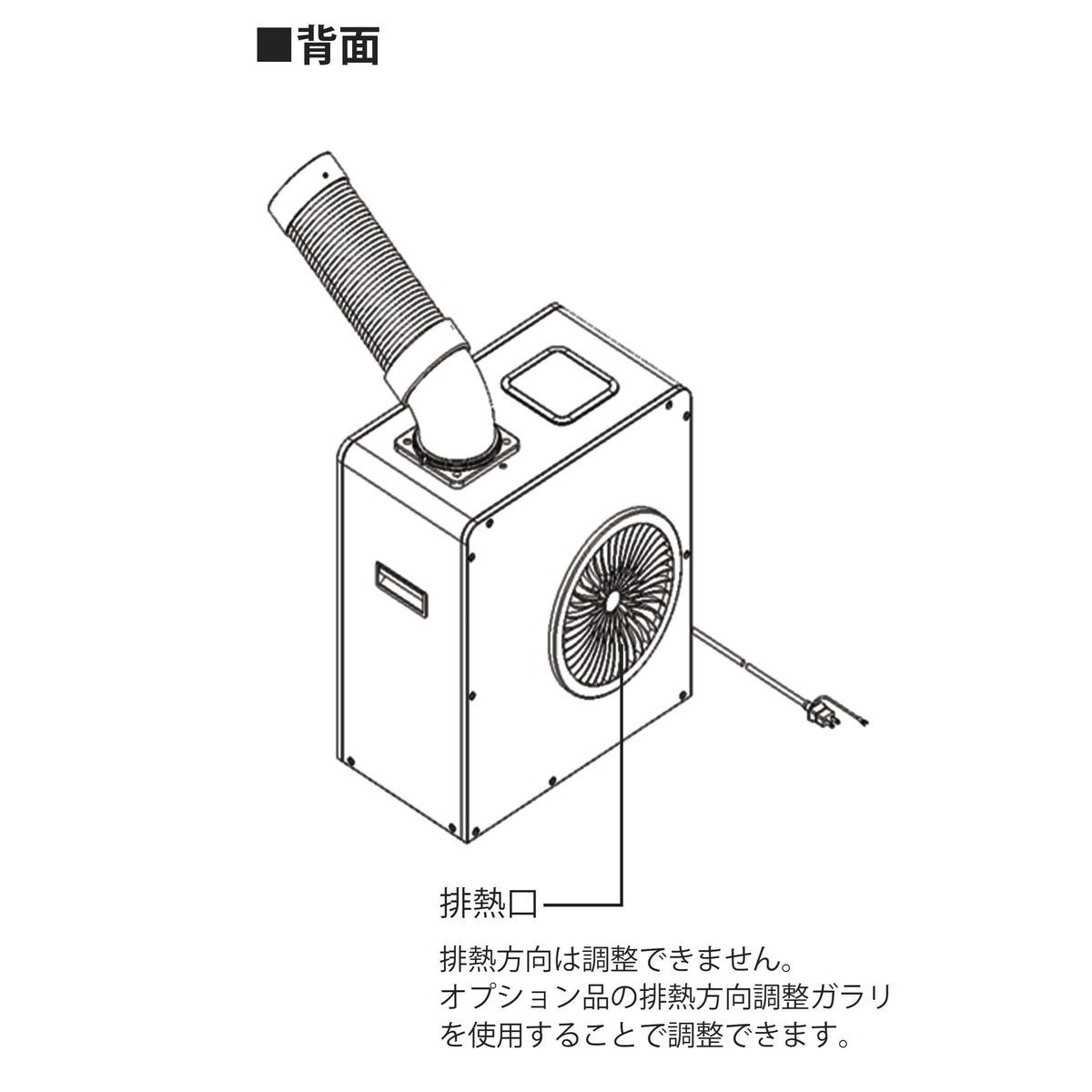 ドライクール3　防水抗菌　冷風機