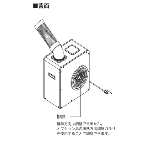 ドライクール3　防水抗菌　冷風機