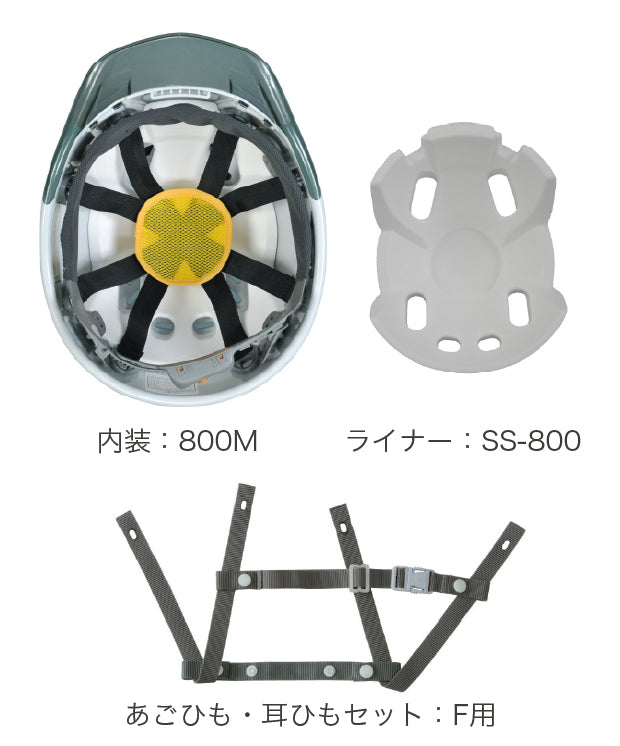 遮熱ヘルメット　内装