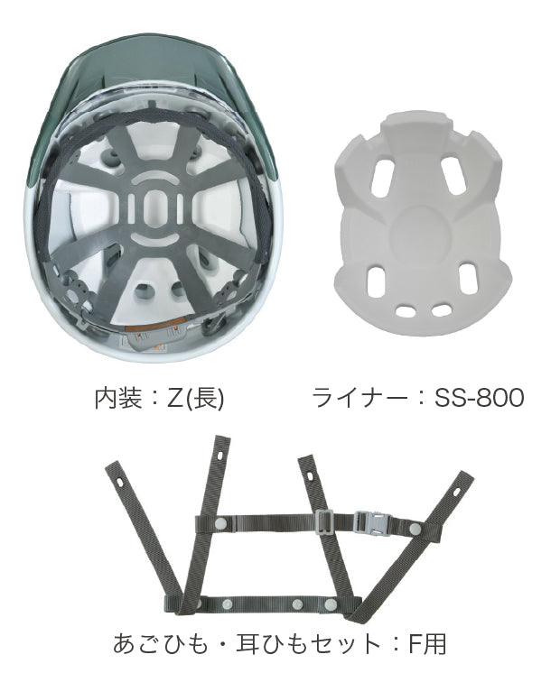 遮熱ヘルメット　内装