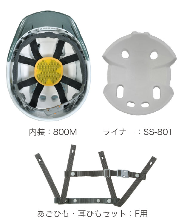 遮熱ヘルメット　内装