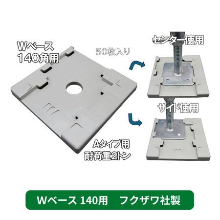 アンダーベース　Ｗベース　足場　フクザワ