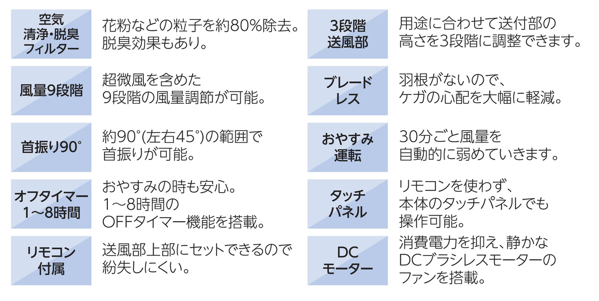 空気清浄機　脱臭　マルチエアースリムサーキュレーター