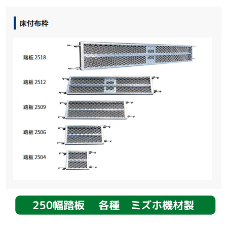 踏板250幅　足場　ミズホ機材