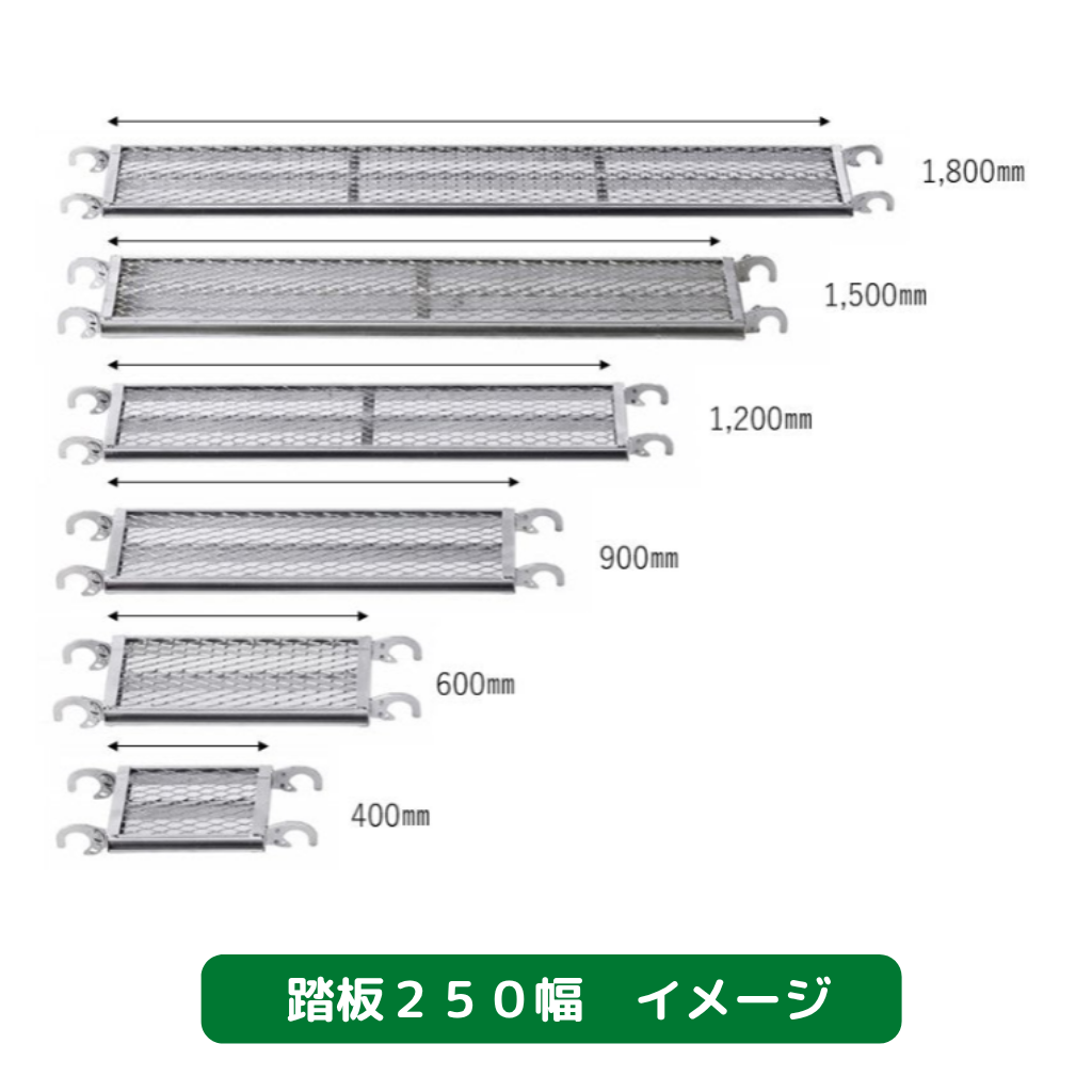 踏板　２５０幅　足場　光洋機械産業