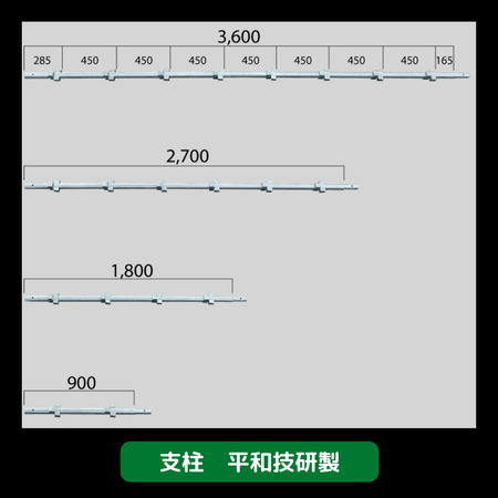 支柱　足場　平和技研